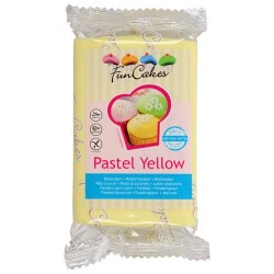 Fondant FunCakes Amarillo pastel 250 g
