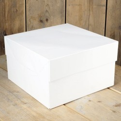 Caja para tartas BLANCA 20x20x15 cm