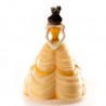 Figura de plastico Princesa Bella Disney, decoracion de tartas