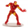 Figura de plastico superheroe Marvel Iron Man, decoracion de tartas