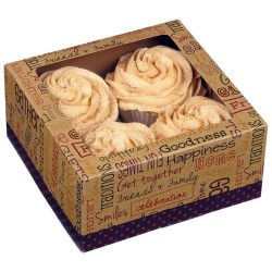 Caja 4 Cupcakes Wilton Otoño x 3