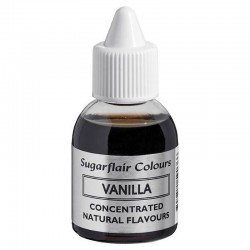 Aroma Vainilla, pasteles, cupcakes, glasas, cremas, sugarflair natural flavours vanilla