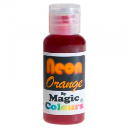 Colorante gel neón naranja, Magic Colours