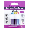 Colorante polvo violeta para chocolate, liposoluble, Magic Colours
