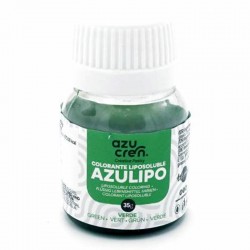 Colorante liposuble líquido verde, Azucren