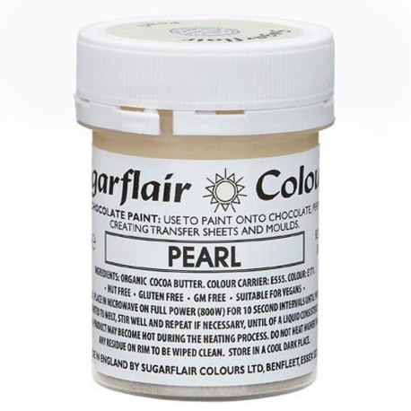 Colorante para chocolate perla, Sugarflair