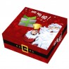Caja Navidad Papa Noel 28cm