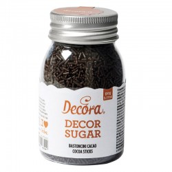 Fideos de azúcar Cacao, Decora