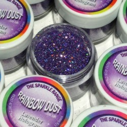 Sparkles Hologram Lavender Rainbow Dust