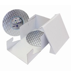 Caja y Base redonda para tartas 30,5 cm