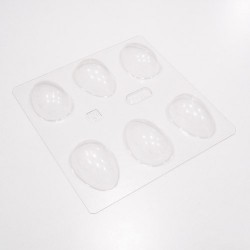 Molde plástico huevo de pascua 5 cm.