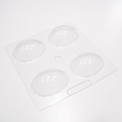 Molde plástico huevo de pascua 6,5 cm.